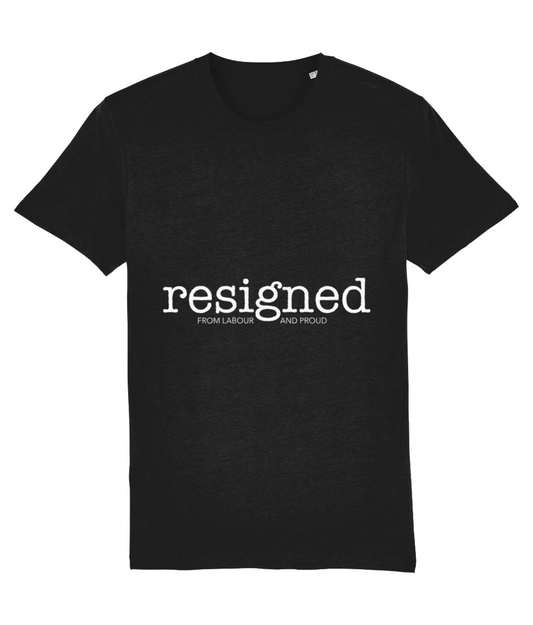 Resigned – organic T-shirt
